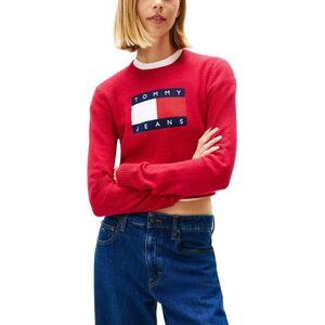 Tommy Hilfiger Jeans Multicolor Organic Cotton Women's Sweatshirt